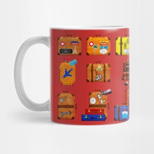 Christmas Traveling Bags Mug